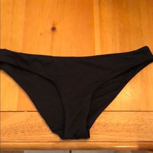 L*Space Black bikini bottom size small